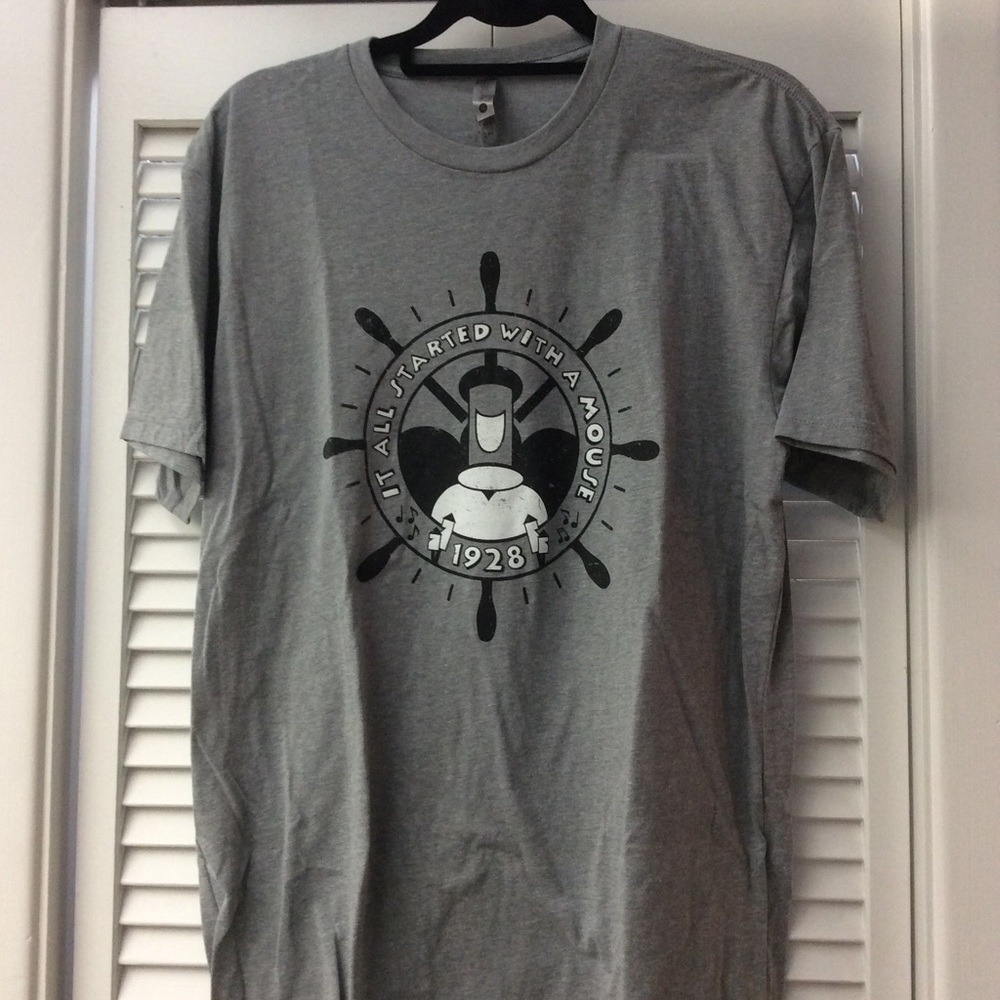 Small Shop Steamboat Willie Inspired tee